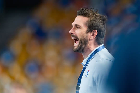 Guillaume Gille, head coach of France
