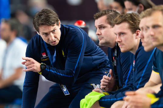 Glenn Solberg, head coach of Sweden