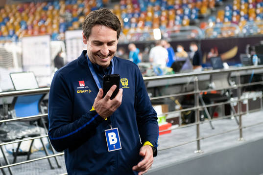 Glenn Solberg, head coach of Sweden