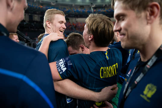 Anton Lindskog, Goalkeeper Andreas Palicka and Valter