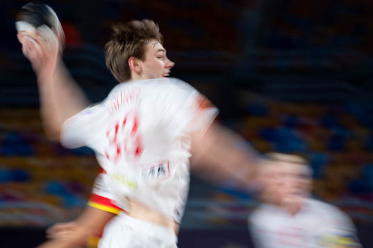 Mathias Gidsel of Denmark