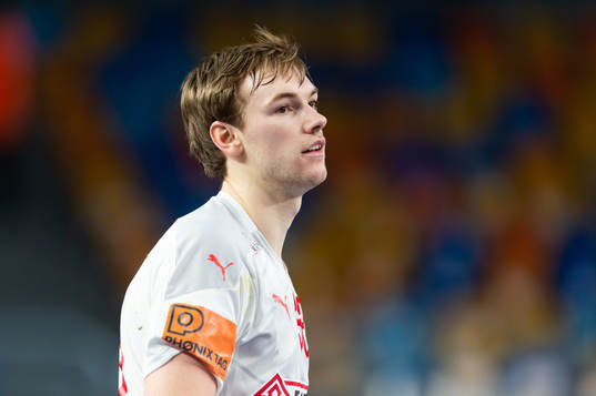 Mathias Gidsel of Denmark