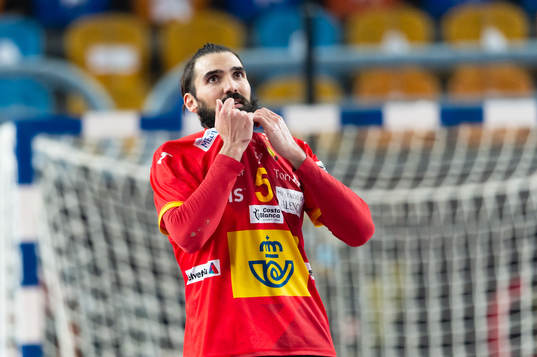 Jorge Maqueda Peno of Spain looks dejected