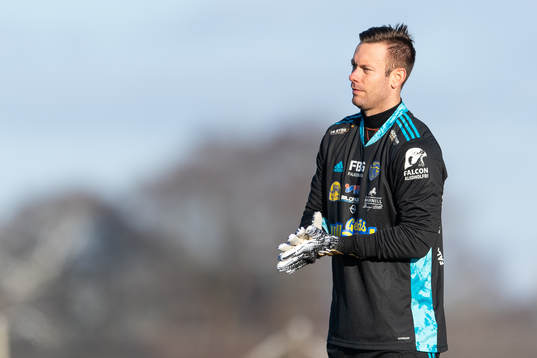 Falkenbergs målvakt Viktor Noring