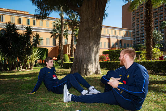 Hampus Wanne and Jim Gottfridsson