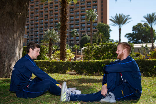 Hampus Wanne and Jim Gottfridsson