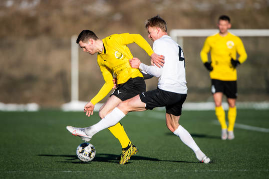 Bläddra bland fler bilder av Fotboll, Träningsmatch, Mjällby - Landskrona