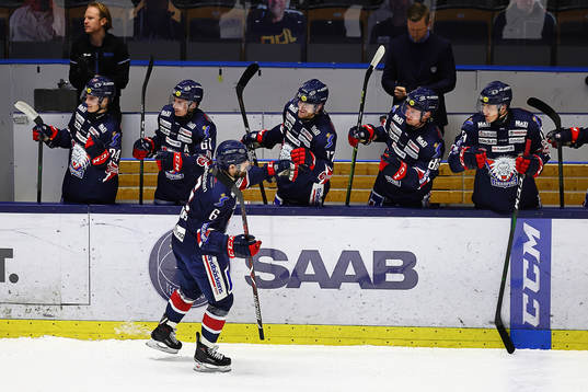 Linköpings Jonas Holös jublar