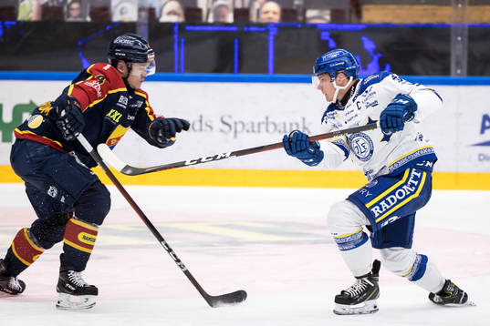 Leksands Patrik Zackrisson och Djurgårdens Marcus