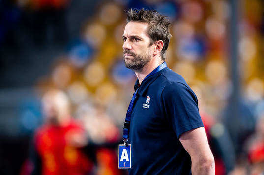 Guillaume Gille, head coach of France