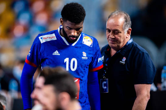 Dika Mem of France looks dejected