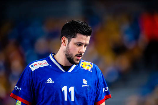 Nicolas Tournat of France looks dejected