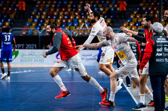 Jorge Maqueda Peno of Spain celebrates