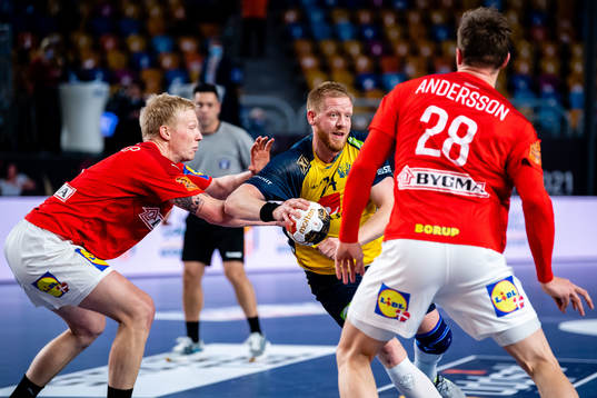 Magnus Jensen of Denmark and Jim Gottfridsson of Sweden