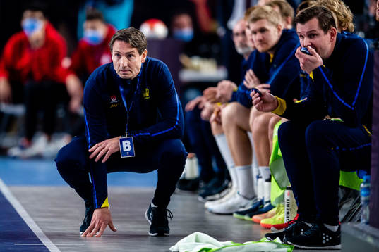 Glenn Solberg, head coach of Sweden