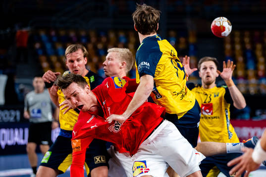 Lasse Andersson of Denmark and Felix Claar of Sweden