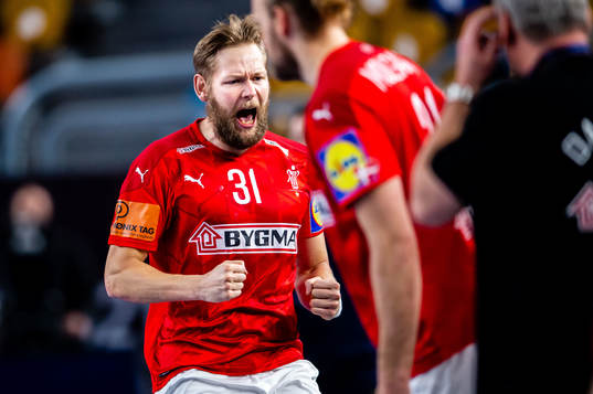 Nikolaj Nielsen of Denmark celebrates