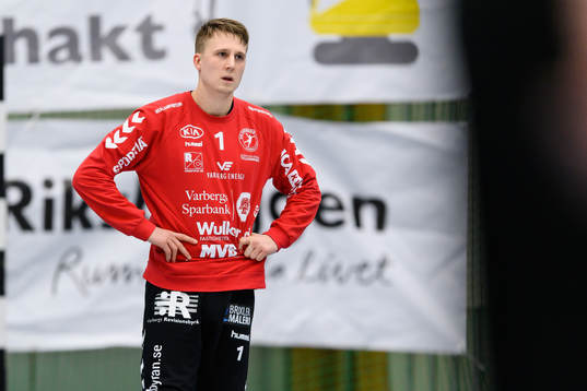 Varbergs målvakt Carl Aronius
