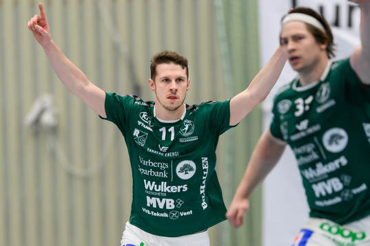 Varbergs Johan Szybanow jublar