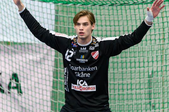 Lugis målvakt Viktor Hedberg