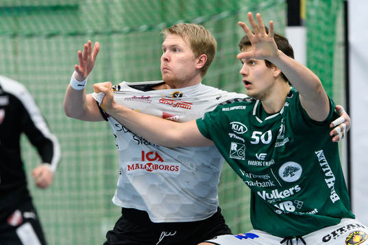 Lugis Markus Sjöbrink och Varbergs Armi Pärt