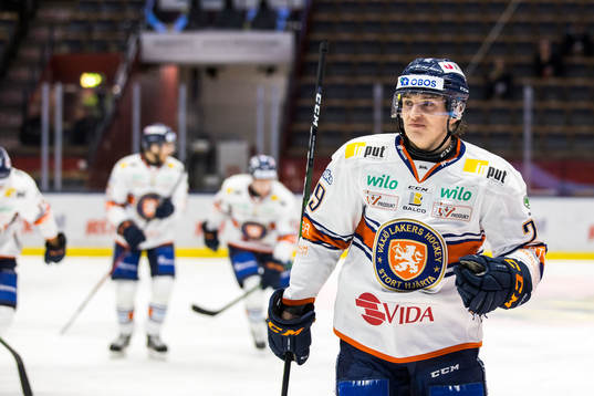 Växjös Pontus Holmberg jublar