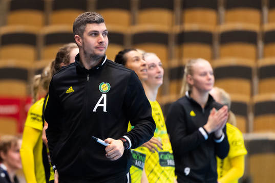 Sävehofs tränare Rasmus Overby