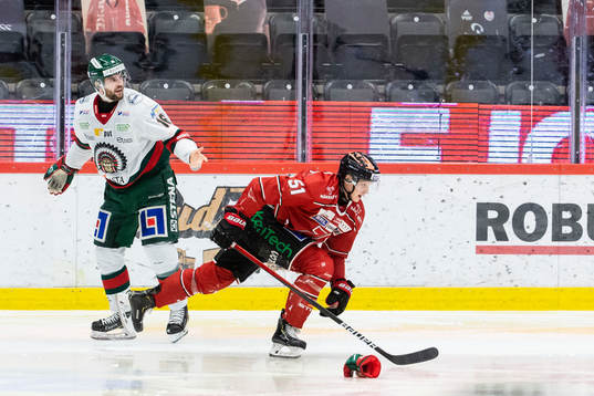 Frölundas Stefan Elliot och Örebros Kristian Näkyvä