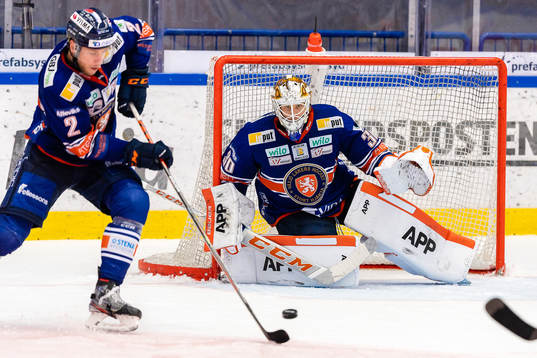 Växjös målvakt Viktor Fasth
