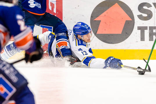 Leksands Jon Knuts faller