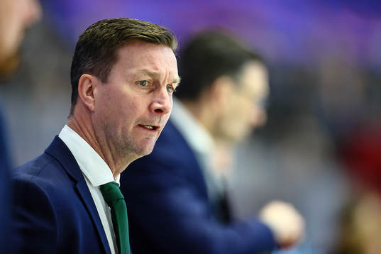 Färjestads huvudtränare Johan Pennerborn
