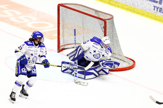 Leksands målvakt Amanda Johansson