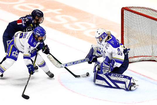 Leksands målvakt Amanda Johansson