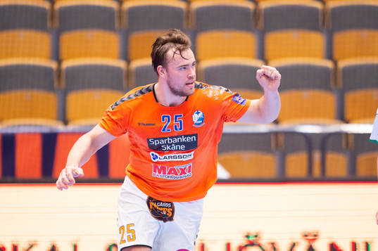 Kristianstads Ludvig Jurmala Åström jublar