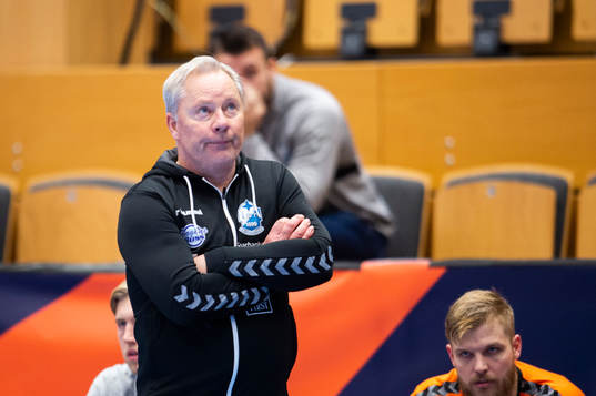 Kristianstads tränare Ulf Larsson deppar