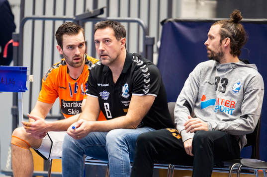 Kristianstads assisterande tränare Jesper Larsson mellan
