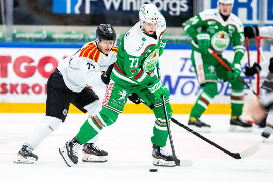 Brynäs Daniel Mannberg och Rögles Daniel Zaar