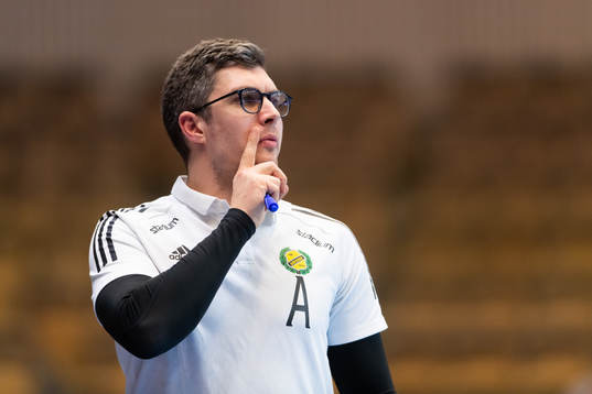  Sävehofs tränare Rasmus Overby