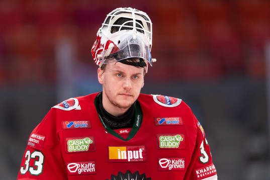 Frölundas målvakt Johan Mattsson
