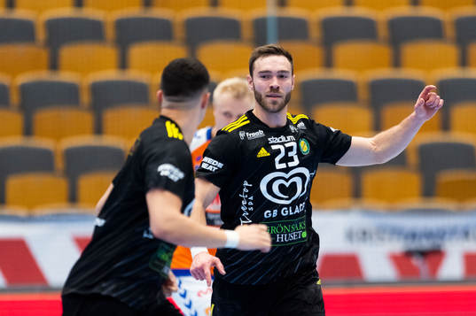 Sävehofs Henrik Tilsted jublar