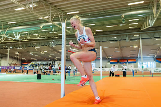 Maja Nilsson, Örgryte IS, jublar
