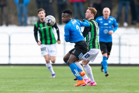 Halmstads Thomas Boakye och GAIS Julius Lindberg