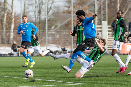Halmstads Joseph Baffoe och GAIS August Wängberg