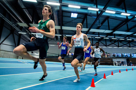 Toralv Opsal and Sander Aae Skotheim compete in men’s