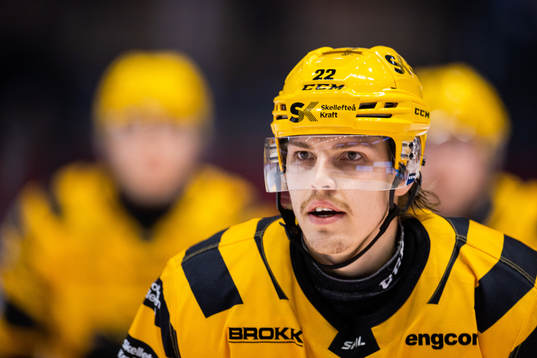 Skellefteås Jonathan Johnson jublar