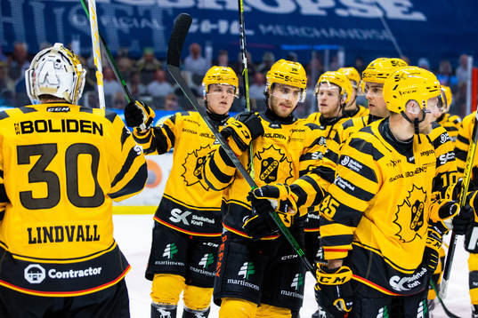 Skellefteås spelare jublar
