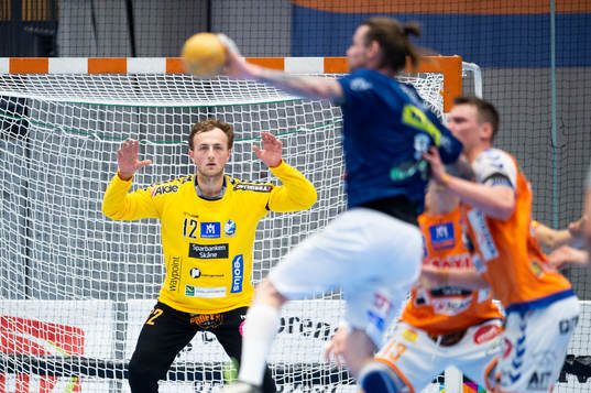 Kristianstads målvakt Gustaf Banke