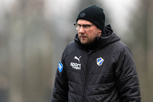 Halmstads tränare Magnus Haglund