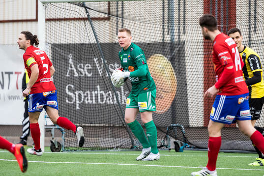 Gauthiods målvakt Niklas Eriksson