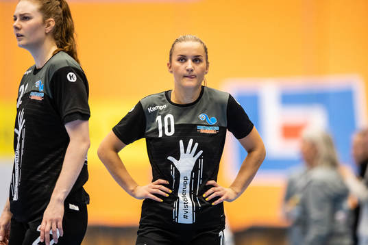 Kristianstads Amanda Kullenberg deppar